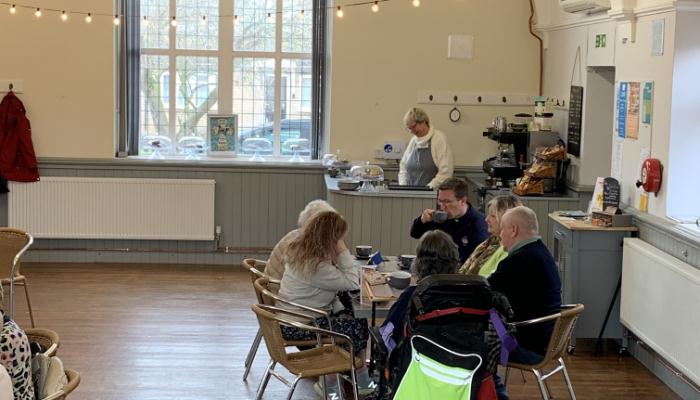 Cafe in the church hall